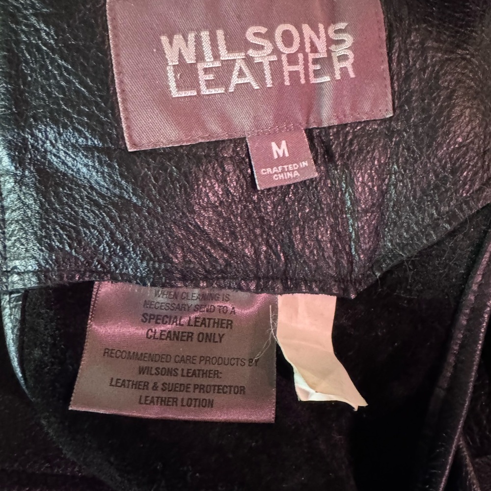 Wilsons Leather Black Riding Chaps - Picture 7 of 7